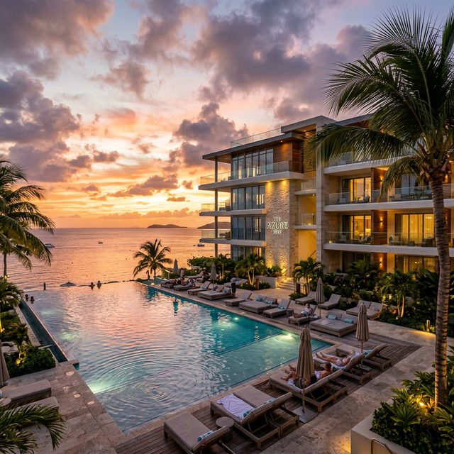 Stunning beachfront wedding setup — Fairmount