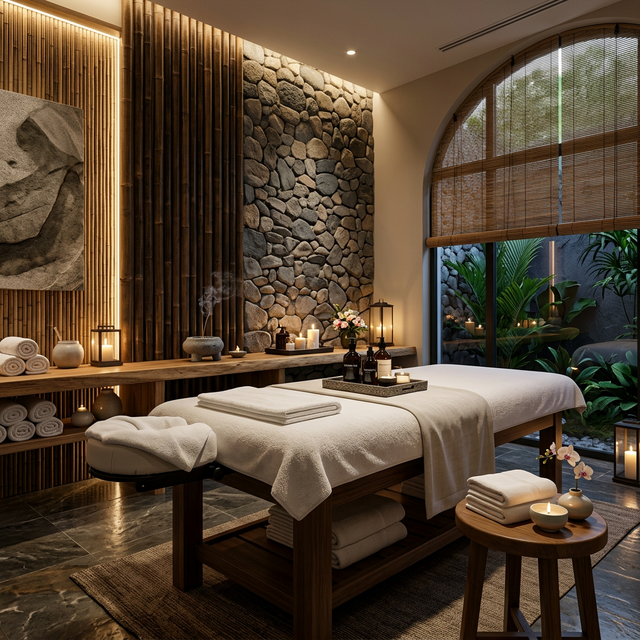 Luxury spa treatment room — Fairmount